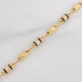 Pulso Rustico Corona 4.65g / 20cm / 3.67mm Oro Amarillo 18K