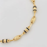 Pulso Rustico Corona 4.65g / 20cm / 3.67mm Oro Amarillo 18K