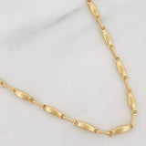 Cadena Rustica Eslabon 11.7g / 65cm / 3.36mm Oro Amarillo 18K