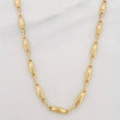 Cadena Rustica Eslabon 11.7g / 65cm / 3.36mm Oro Amarillo 18K