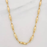 Cadena Rustica Eslabon 11.7g / 65cm / 3.36mm Oro Amarillo 18K