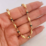 Cadena Rustica Barril 16.4g / 65cm / 4.77mm Oro Amarillo 18K
