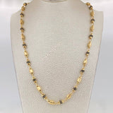 Cadena Rustica Barril 16.4g / 65cm / 4.77mm Oro Amarillo 18K