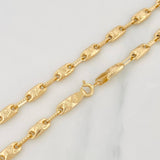 Cadena Rustica Corona 14.85g / 65cm / 4.35mm Oro Amarillo 18K