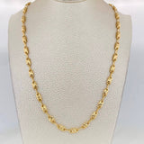 Cadena Rustica Corona 14.85g / 65cm / 4.35mm Oro Amarillo 18K