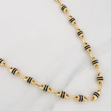 Cadena Rustica Barril 13.75g / 60cm / 4.17mm Oro Amarillo 18K
