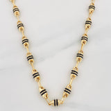 Cadena Rustica Barril 13.75g / 60cm / 4.17mm Oro Amarillo 18K