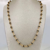 Cadena Rustica Barril 13.75g / 60cm / 4.17mm Oro Amarillo 18K