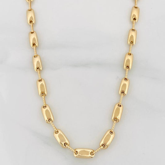 Cadena Rustica Adije 14.85g / 60cm / 4.53mm Oro Amarillo 18K