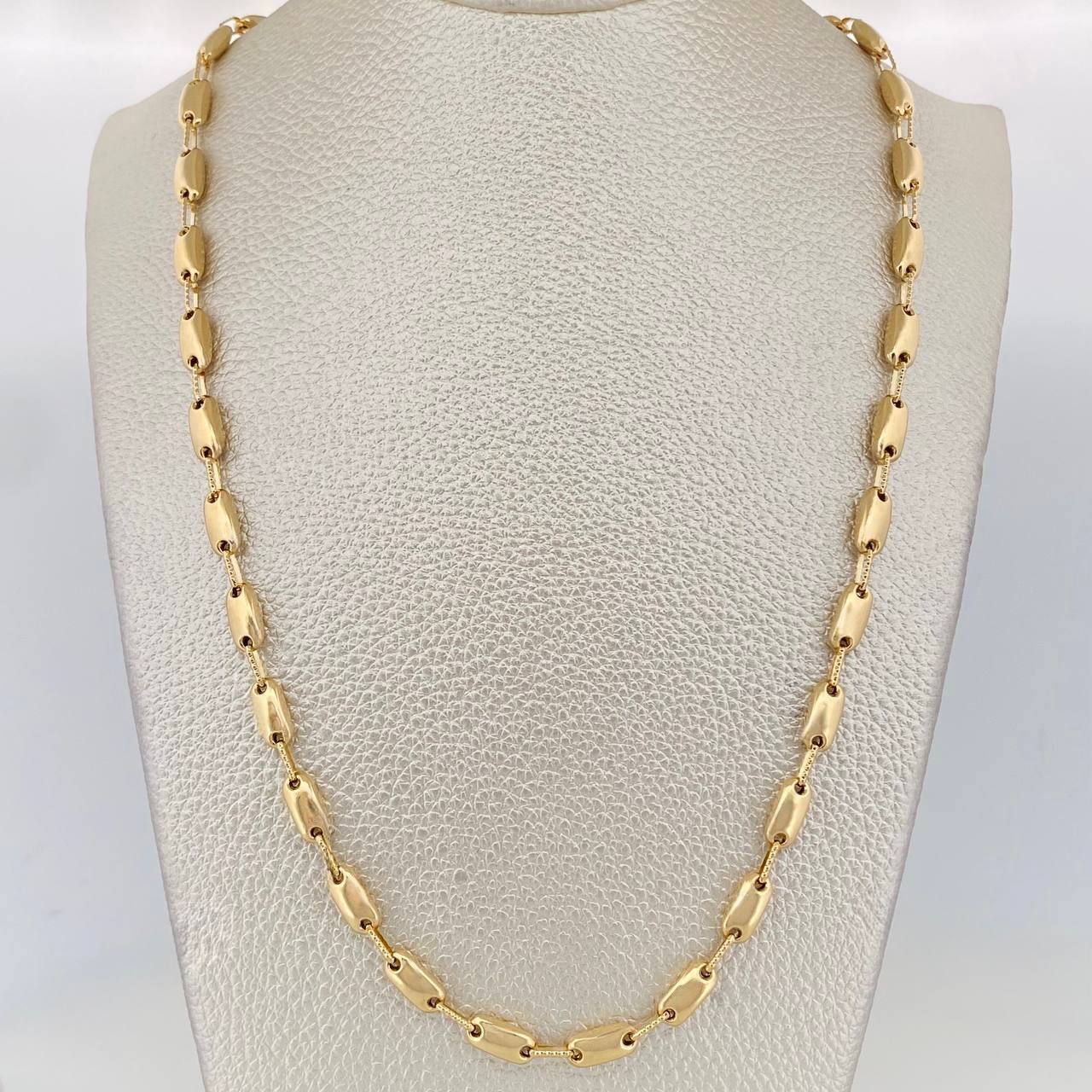 Cadena Rustica Adije 14.85g / 60cm / 4.53mm Oro Amarillo 18K