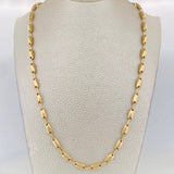 Cadena Rustica Adije 14.85g / 60cm / 4.53mm Oro Amarillo 18K