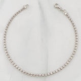 Pulso Ice 4.35g / 20.03cm / 2.35mm Oro Blanco 18K
