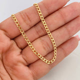 Cadena Cubana 4.65g / 60cm / 3.02mm Oro Amarillo 18K