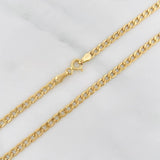 Cadena Cubana 4.65g / 60cm / 3.02mm Oro Amarillo 18K