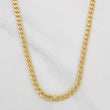 Cadena Cubana 4.65g / 60cm / 3.02mm Oro Amarillo 18K