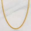 Cadena Franco 4.4g / 50cm / 1.74mm Oro Amarillo 18K