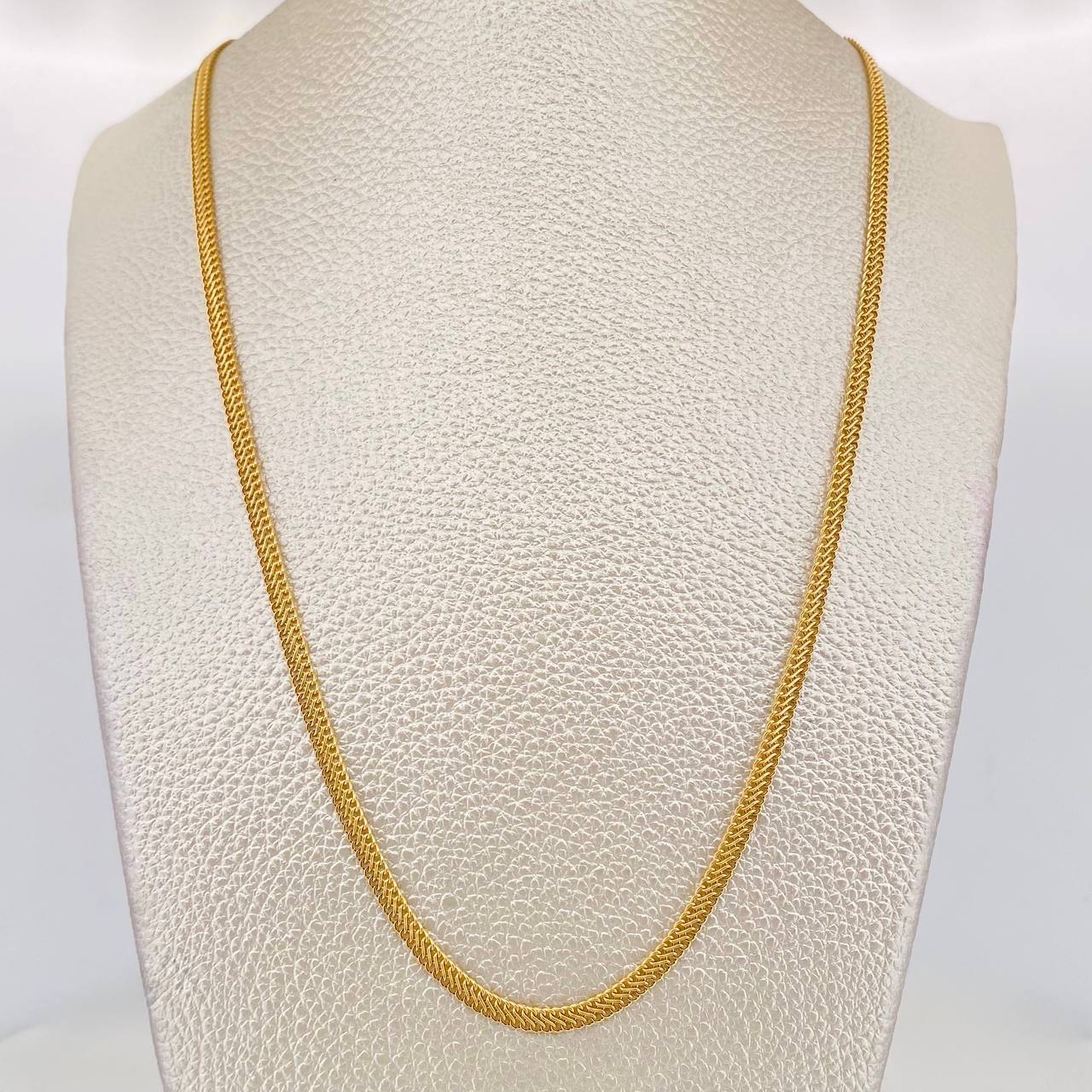 Cadena Sedusa 3.45g / 60cm / 3.3mm Oro Amarillo 18K