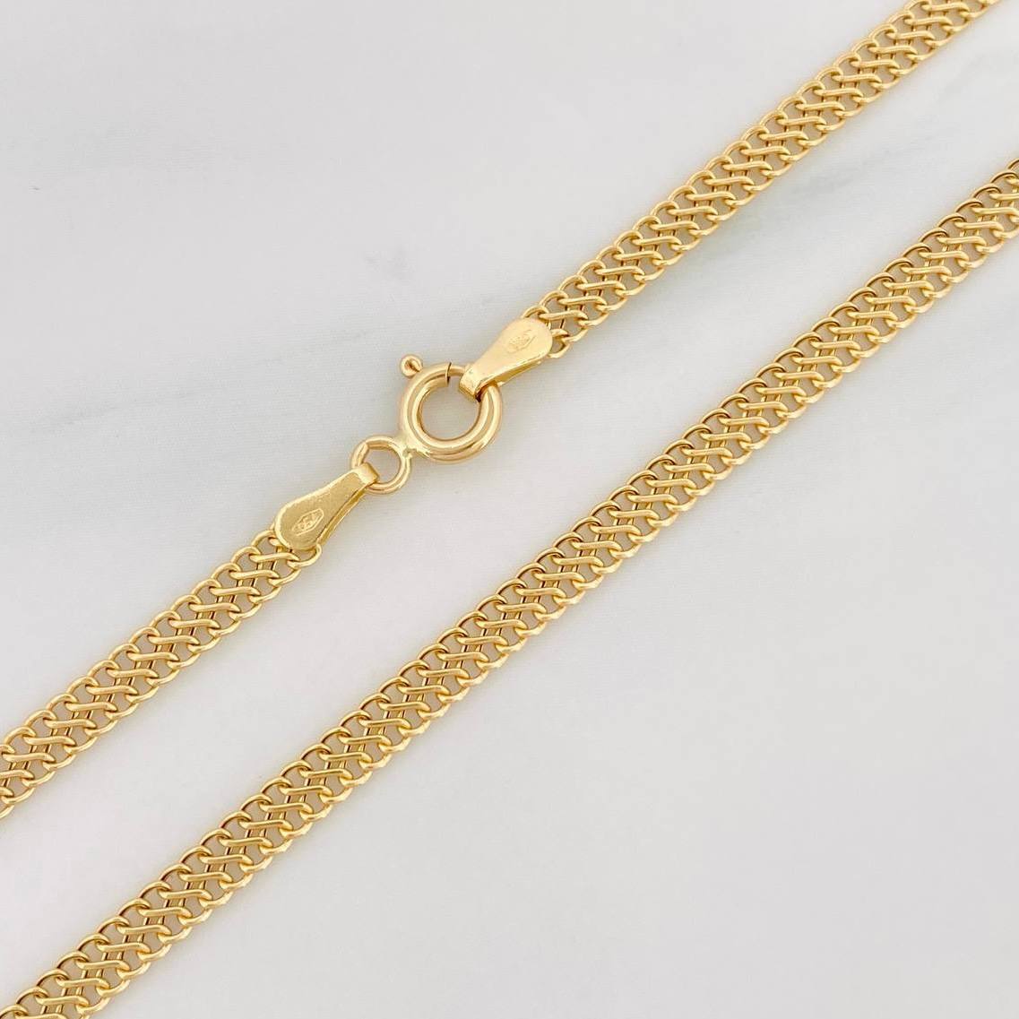 Cadena Sedusa 4.35g / 50cm / 3.44mm Oro Amarillo 18K