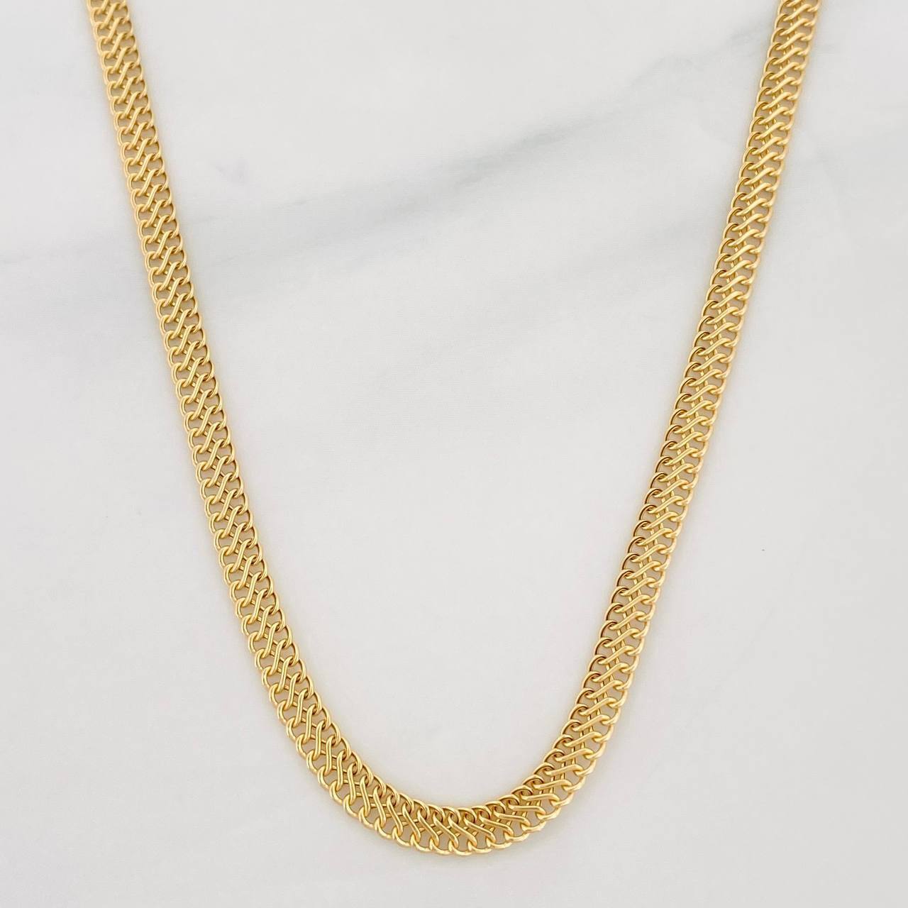 Cadena Sedusa 4.35g / 50cm / 3.44mm Oro Amarillo 18K