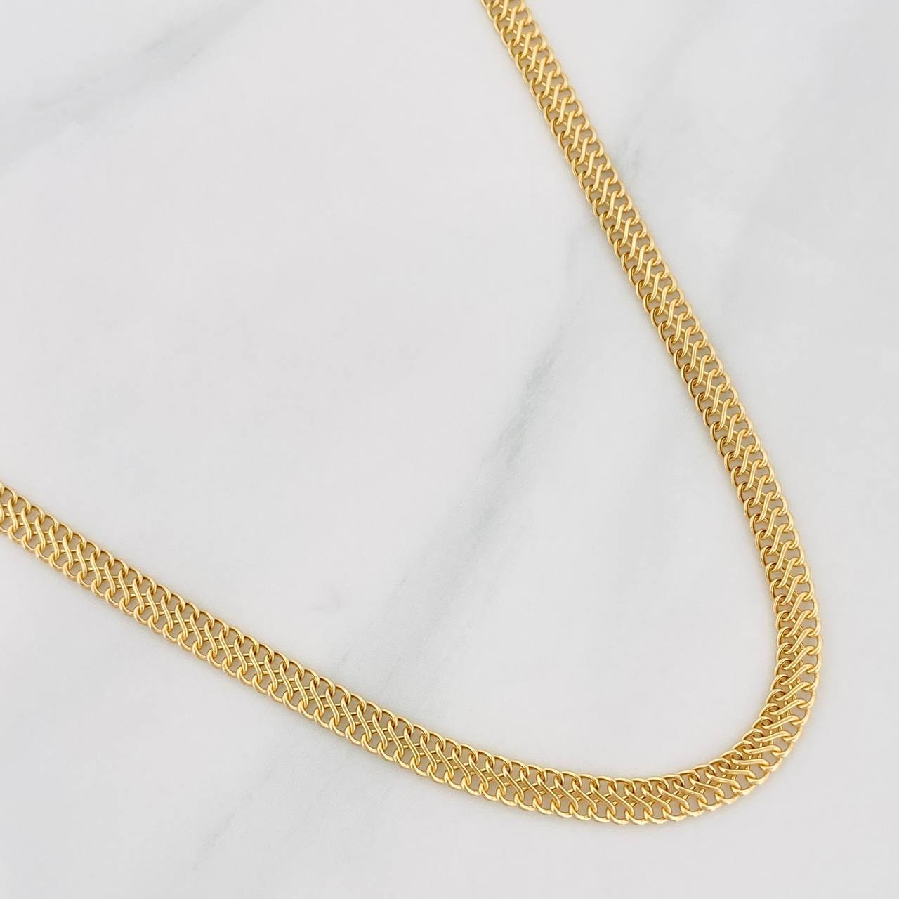 Cadena Sedusa 4.35g / 50cm / 3.44mm Oro Amarillo 18K