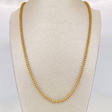 Cadena Ice 19.8g / 60cm / 3.05mm Dos Oros Amarillo Blanco 18K
