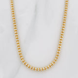 Cadena Ice 19.8g / 60cm / 3.05mm Dos Oros Amarillo Blanco 18K