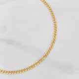 Pulso Cubano 1.45g / 20.05cm / 2.25mm Oro Amarillo 18K