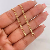 Pulso Cubano 1.45g / 20.05cm / 2.25mm Oro Amarillo 18K