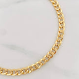 Pulso Cubano 3.95g / 20.05cm / 5.21mm Oro Amarillo 18K