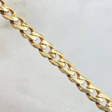 Pulso Cubano 11.3gr / 20cm / Oro Amarillo Nac.Esp. 18K ©