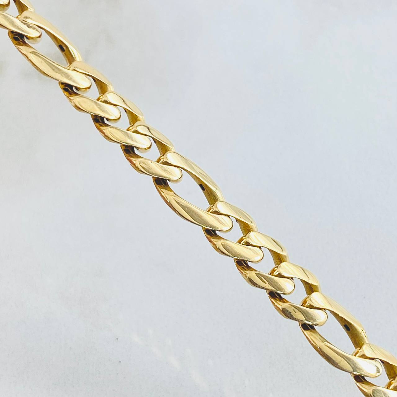 Cadena Figaro 30gr / 55cm / Oro Amarillo Nac.Esp. 18K ©