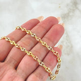 Cadena GC 6.75gr / 60cm / Tres Oros 18K ©