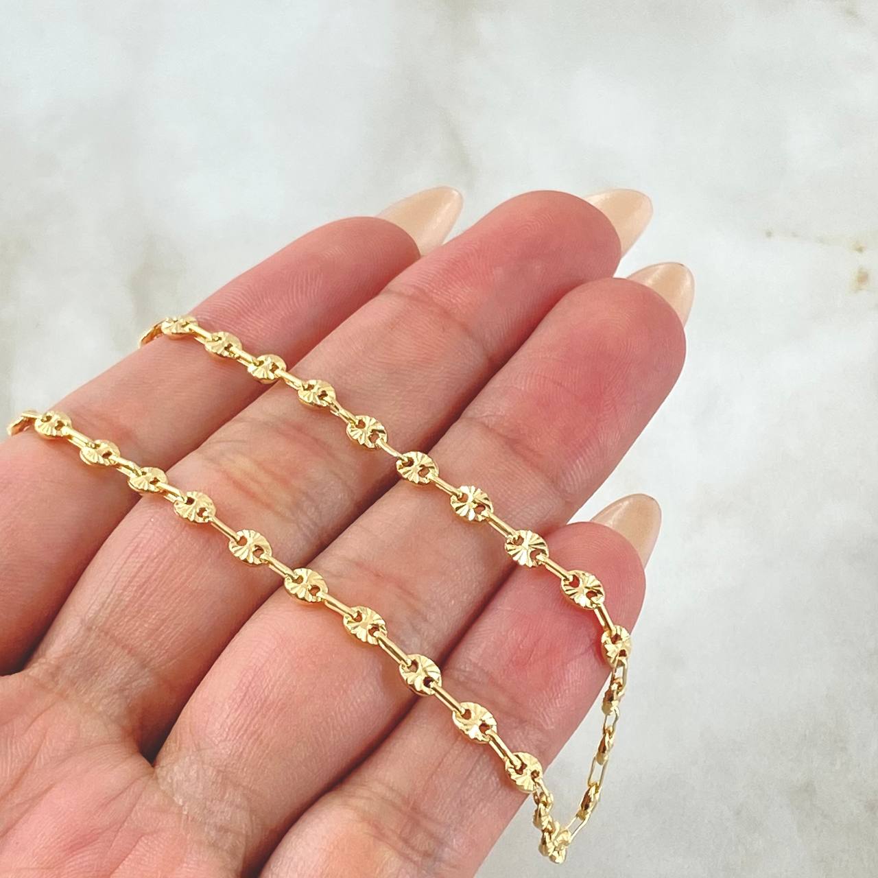 Cadena GC 5.5gr / 50cm / Oro Amarillo 18K ©