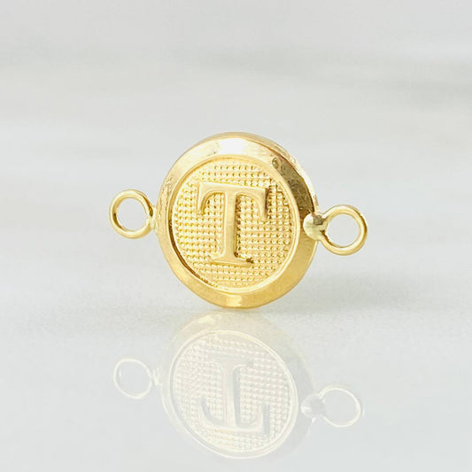 Herraje Letra T 0.6gr / 1.7cm / Oro Amarillo 18K ©