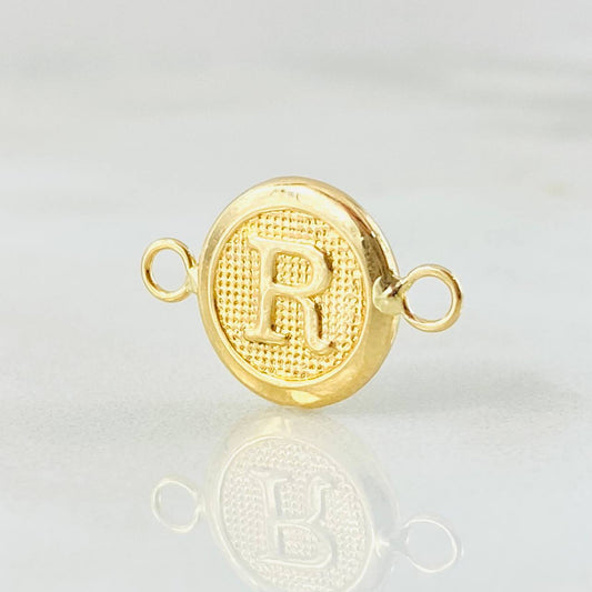 Herraje Letra R 0.6gr / 1.7cm / Oro Amarillo 18K ©