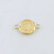 Herraje Letra J 0.4g / 1.5cm Oro Amarillo 18K