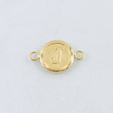 Herraje Letra J 0.4g / 1.5cm Oro Amarillo 18K
