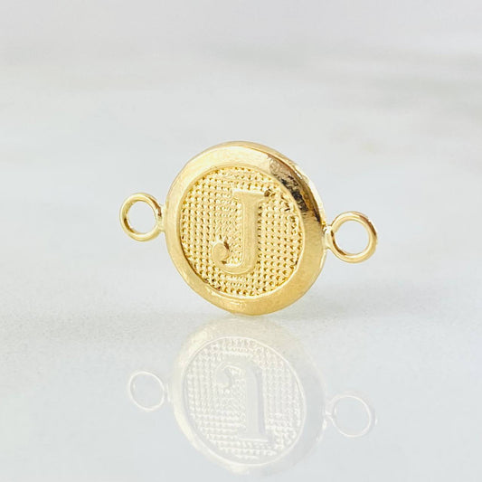 Herraje Letra J 0.6gr / 1.7cm / Oro Amarillo 18K ©
