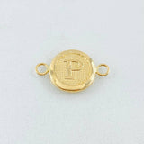 Herraje Letra P 0.6gr / 1.7cm / Oro Amarillo 18K ©