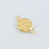 Herraje Letra P 0.6gr / 1.7cm / Oro Amarillo 18K ©