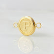 Herraje Letra P 0.6gr / 1.7cm / Oro Amarillo 18K ©