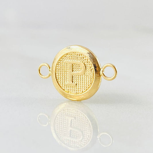 Herraje Letra P 0.6gr / 1.7cm / Oro Amarillo 18K ©