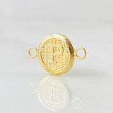 Herraje Letra P 0.6gr / 1.7cm / Oro Amarillo 18K ©