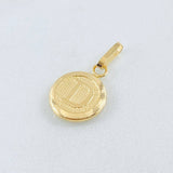 Dije Letra D 0.65gr / 2cm / Oro Amarillo 18K ©
