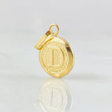 Dije Letra D 0.65gr / 2cm / Oro Amarillo 18K ©