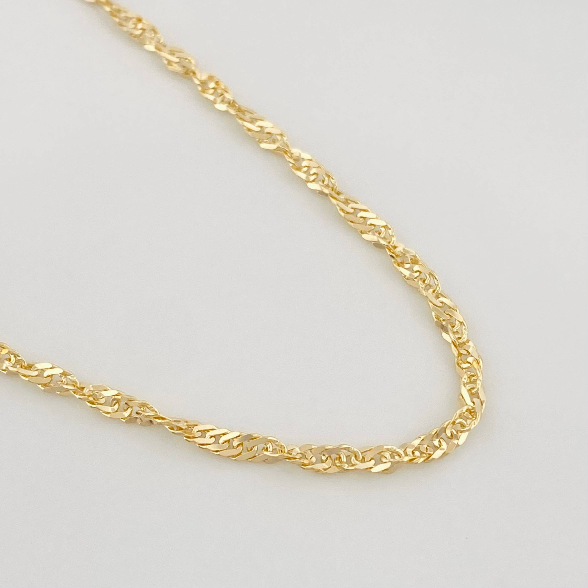 Cadena Singapur 4.65 g / 50 cm / 1.95 mm Oro Amarillo 18K