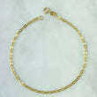 Tobillera Aro Seguido 1.85gr / 28cm / 2.5mm Oro Amarillo +3 18K ©