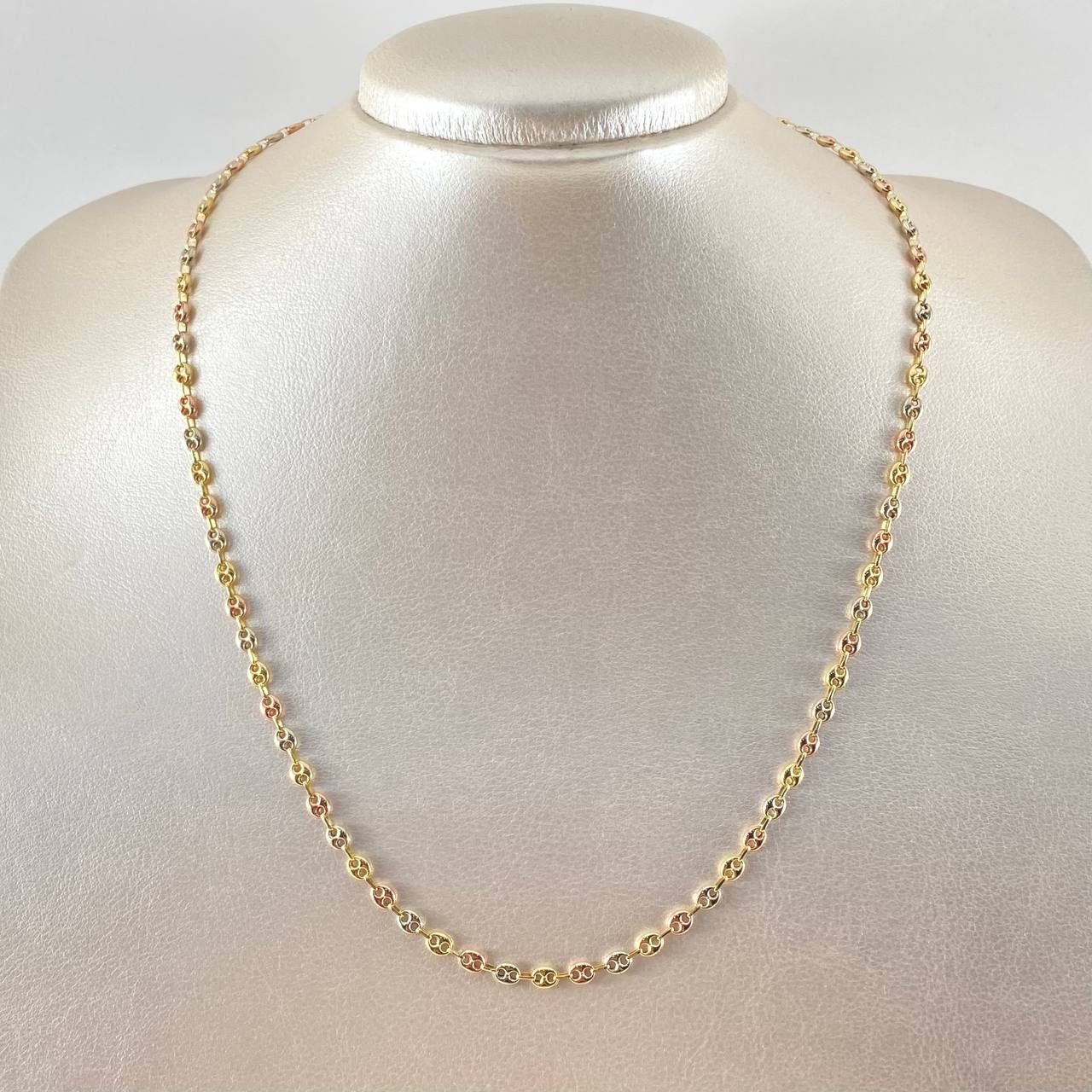 Cadena GC 5.6gr / 50cm / Tres Oros 18K ©