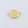 Herraje Letra A 0.35g / 1.5cm Oro Amarillo 18K