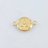 Herraje Letra A 0.35g / 1.5cm Oro Amarillo 18K